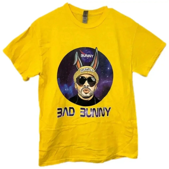 Gildan Other - Bad Bunny Graphic Tee Medium